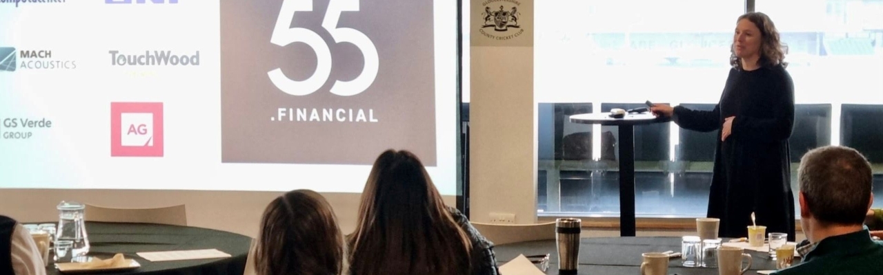 55 Financial present to Synergy for the first time